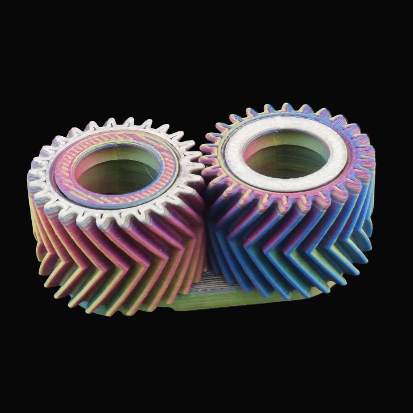 Herringbone Gear Fidget Vape Cape